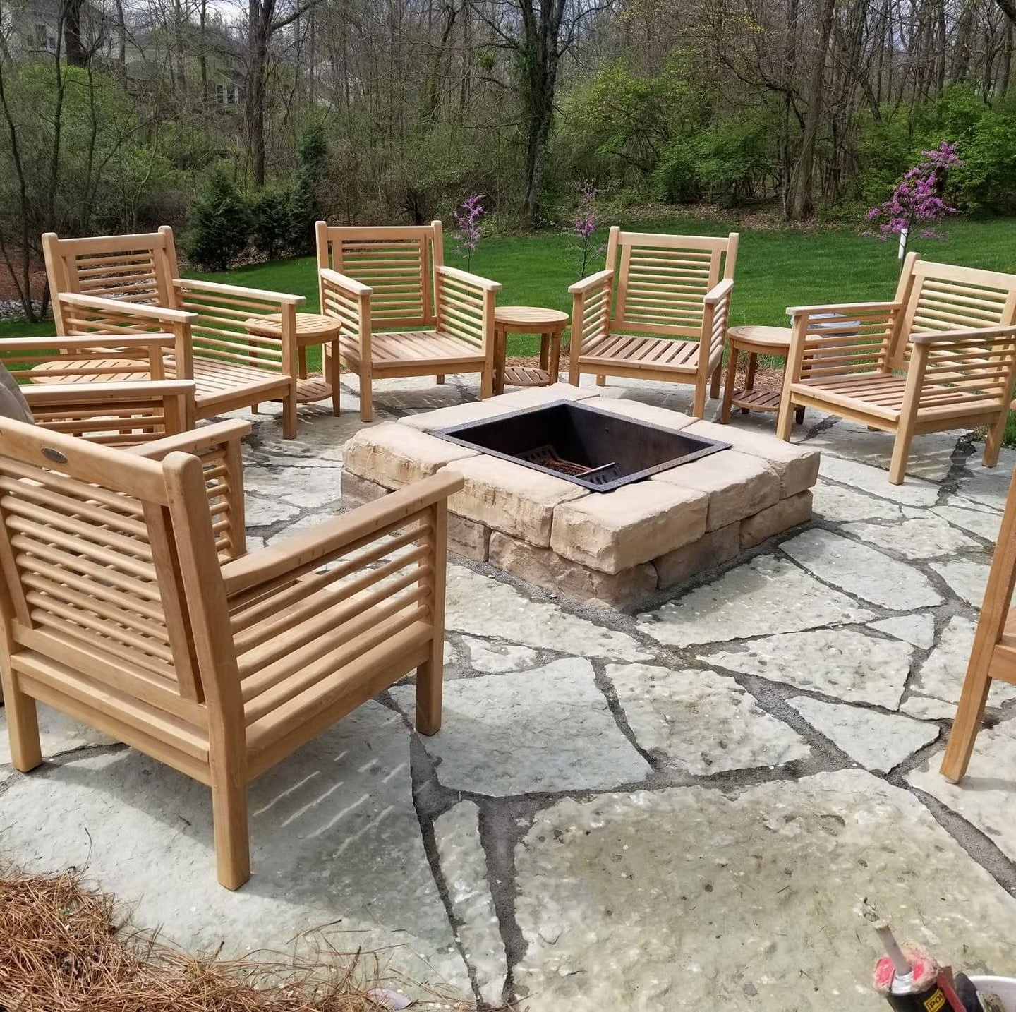 Paver Patios & Fire Pit